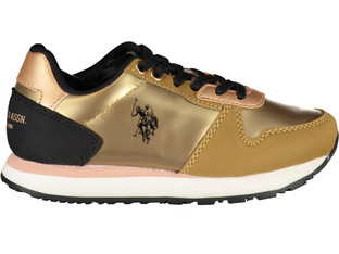 U.S. Polo Assn. Παιδικά Sneakers Χρυσά NOBIK011KCNH2-BBW
