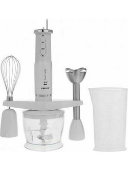 Haeger HG-291W White Ραβδομπλέντερ με Ανοξείδωτη Ράβδο 600W