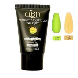 QBD 04 Mango Yellow Luminous Acrygel 15ml