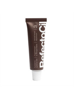 RefectoCil Eyelash & Eyebrow Tint 03 Natural Brown Αδιάβροχη Ημιμόνιμη Βαφή Φρυδιών 15ml