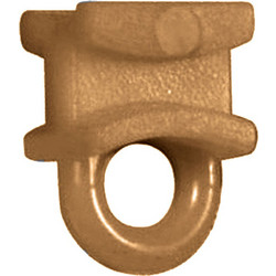 Ράουλα Σιδηρόδρομου Τετράγωνα 50τμχ Grace Bronze 660652