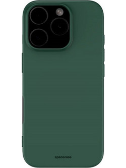 Θήκη iPhone 16 Pro Spacecase Silicone Case Σιλικόνης - Dark Green (5905719111571)
