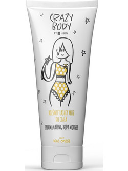 HiSkin Crazy Illuminating Pina Colada Ενυδατική Mousse Σώματος 250ml