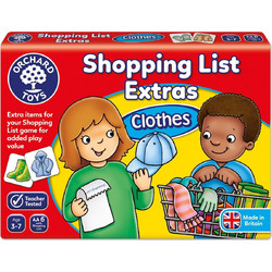 Orchard Toys Shopping List Extras Clothes Επιτραπέζιο Παιχνίδι για Παιδιά 6+ Ετών για 2-4 Παίκτες