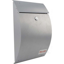 BORMANN BMB1000 Γραμματοκιβώτιο Μ22xΠ7xΥ30cm,Ασημί