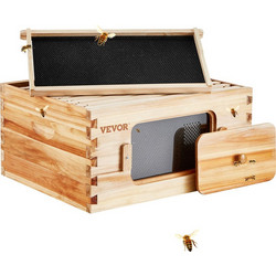 Ξύλινος Όροφος Κυψέλης με 10 Πλαίσια 503 x 414 x 245 mm VEVOR CTFXSMSHX1109SC61V0