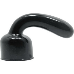 Baile Power Head G-spot Pleaser Wand Κεφαλή Δονητή για Μασάζ 11cm Μαύρη