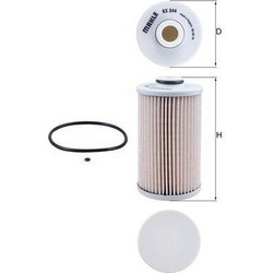 Φίλτρο καυσίμου KNECHT KX344D