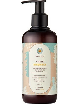 HairTry Shine Brightly softening Conditioner for high porosity hair 250ml