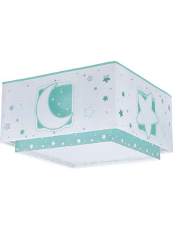 Moonlight Green παιδική πλαφονιέρα οροφής (63236H)