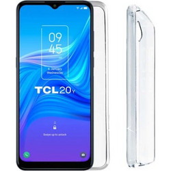 ΘΗΚΗ ΚΙΝΗΤΟΥ TCL 20Y/20E 6.52" SLIMCOLOR BACKCOVER ΔΙΑΦΑΝΗ