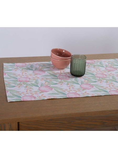 RUNNER 45x140 (APPLES ECRU) - NEF NEF APPLES ECRU / 50% ΒΑΜΒΑΚΙ-50% ΠΟΛΥΕΣΤΕΡ