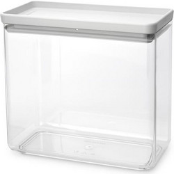 Brabantia 1008876 Κουτί αποθήκευσης προϊόντων Tasty+ Stackable 3.5L, Light Grey