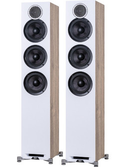 Elac Debut Reference DFR52 Ζεύγος Ηχείων Hi-Fi Δαπέδου 140W 3 Δρόμων White Wood