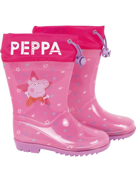 ΠΑΙΔΙΚΕΣ ΜΠΟΤΕΣ ΒΡΟΧΗΣ ΡΟΖ PEPPA PIG (PP16558)