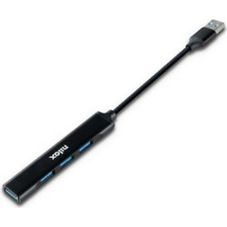 Nilox NXHUB401 USB Hub 3.0 USB-A με 4 Θύρες USB-A