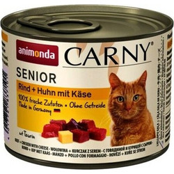 Animonda Carny Senior with Beef, Chicken & Cheese 200gr