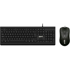 Iggual IGG317617 Black Σετ Πληκτρολόγιο & Ποντίκι