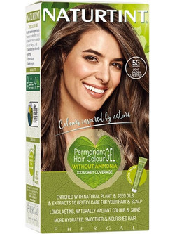 Phergal Naturtint 5G Brown Clear Gold Μόνιμη Βαφή Μαλλιών Χωρίς Αμμωνία