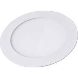 POWERTECH LED panel PT-1270 χωνευτό, 18W, Φ22cm, 4000K, 1440lm, λευκό
