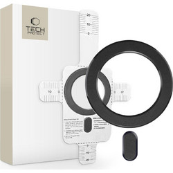 Tech-Protect Magmat Magsafe universal μαγνητικός δακτύλιος μαύρος