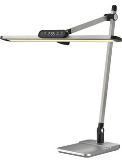 ΦΩΤΙΣΤΙΚΟ ΓΡΑΦΕΙΟΥ LED BLAIN PRO HM4447.08 ΑΣΗΜΙ ABS ΚΑΙ ΑΛΟΥΜΙΝΙΟ 36,8x81Υεκ - H.M