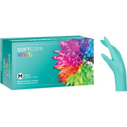 Bournas Medicals Soft Touch Vivid Νιτριλίου Πράσινα 100τμχ