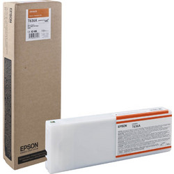 Epson T636A Orange Μελάνι Εκτυπωτή Inkjet C13T636A00