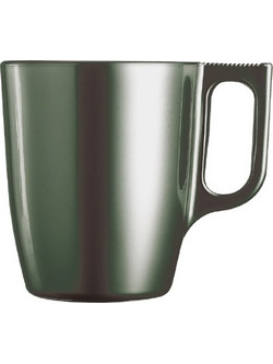 Γυάλινη κούπα 250 ml Luminarc Flashy Green Leaf