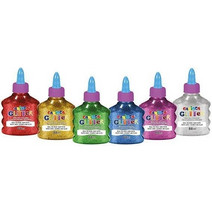 Carioca χρυσόκολλα metallic 88ml 6 χρωμάτων