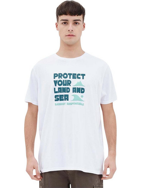 Basehit Ανδρική κοντομάνικη μπλούζα Men's S/S T-Shirt 221.BM33.87-091