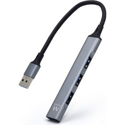Ewent EW1144 USB Hub 3.0 USB-A με 4 Θύρες USB-A