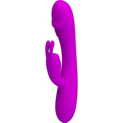 Pretty Love Hunter Δονητής Rabbit 17cm Μωβ