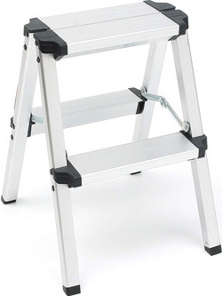 Prostep Διπλή Σκάλα Αλουμινίου 2x2 Σκαλοπάτια PS1397