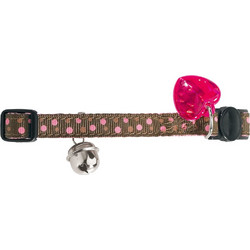 HUNTER CAT COLLAR DOTS PINK