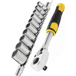 STANLEY ΚΑΣΤΑΝΙΑ ΜΕ ΚΑΡΥΔΑΚΙΑ 1/4" 11ΤΕΜ