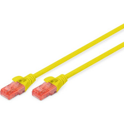 Digitus U/UTP Cat.6 Καλώδιο Δικτύου Ethernet 2m Yellow DK-1612-020/Y