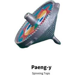 Paeng-y (Spinning Tops) Silver Squid Game παιχνίδι, Season 2 NEW VIRAL GAME