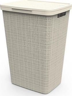 JUTE ΚΑΛΑΘΙ ΑΠΛΥΤΩΝ 58L ΜΠΕΖ 43X34X60υψ Curver 21.45976