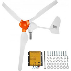 Γεννήτρια ανεμογεννήτριας VEVOR 800W, κιτ ανεμογεννήτριας 12V, γεννήτρια αιολικής ενέργειας 3 λεπίδων με ελεγκτή MPPT, ρυθμιζόμενη κατεύθυνση ανέμου & ταχύτητα εκκίνησης ανέμου 2,5 m/s, Κατάλληλο για