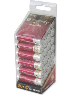 Techly Power Plus AAA 24τμχ