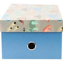 Κουτί Αποθήκευσης Μεσαίο Ancor B'Log Play Me Dino 31x20,5x14cm 122954
