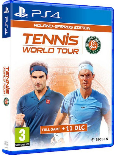 Tennis World Tour Roland Garros Edition PS4