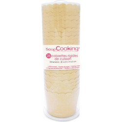 Scrap Cooking Θήκες για Cupcake σε Χρώμα Κραφτ (25 τεμ)