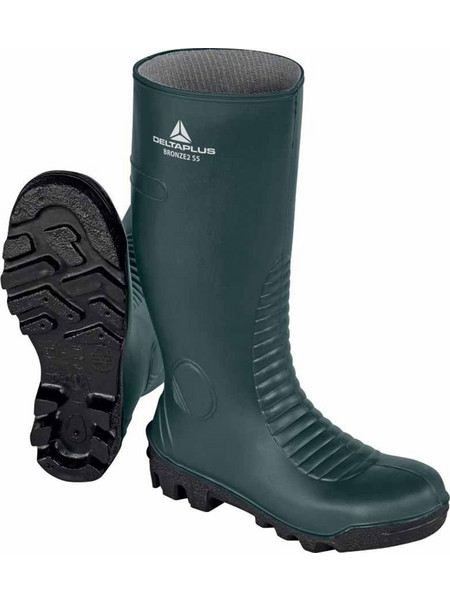 Delta BRONZE2 S5 Γαλότσες Ασφαλείας Γονάτου Χακί