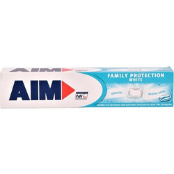 Aim Family Protection Οδοντόκρεμα για Λεύκανση 75ml