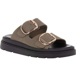 BEATRIS ΓΥΝΑΙΚΕΙΑ MULES FLATFORMS ΧΑΚΙ