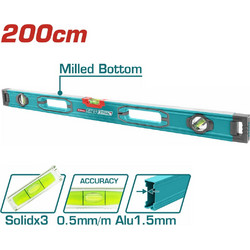 TOTAL ΕΠΑΓΓ. ΑΛΦΑΔΙ ΑΛΟΥΜΙΝΙΟΥ 200cm (TMT220028)