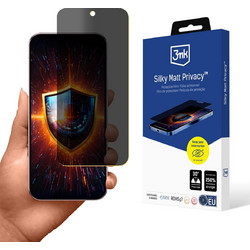 Privacy Screen Protector 3mk Silky Matt Privacy for Google Pixel 9 Pro XL