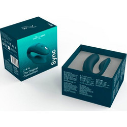 We-Vibe Sync 2 C-Shaped Διπλός Δονητής για Ζευγάρια με App Control Πράσινος